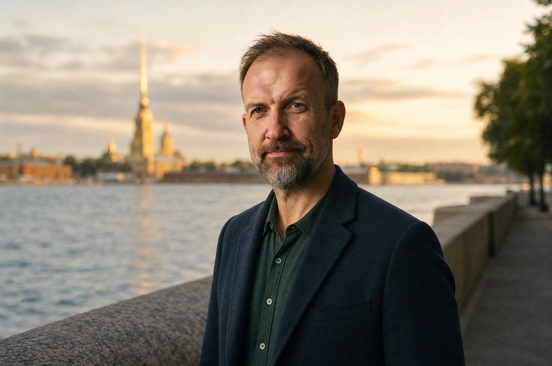 Руслан Васильев — основатель ЗАЩИТЫ, набережная Невы, Санкт-Петербург